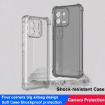 For Xiaomi 13 5G imak Shockproof Airbag TPU Phone Case(Transparent Black)