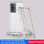 For Xiaomi Redmi K60 5G / K60 Pro 5G / Poco F5 Pro 5G imak Shockproof Airbag TPU Phone Case(Transparent)