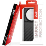 For Xiaomi 13 5G 7.98mm Glass Version IMAK Ruiyi Series Carbon Fiber PU + PC Phone Case(Black)