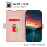 For Xiaomi 13 Ultra-thin Voltage Side Buckle Leather Phone Case(Rose Gold)