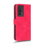 For Xiaomi Redmi K60 / K60 Pro Skin Feel Magnetic Flip Leather Phone Case(Rose Red)