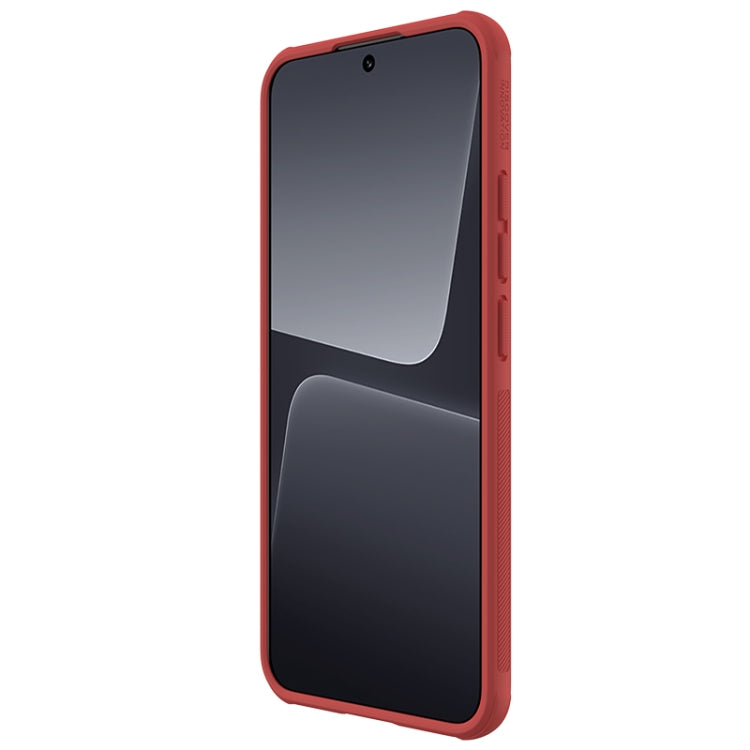 For Xiaomi 13 NILLKIN Frosted Shield Pro PC + TPU Phone Case(Red)