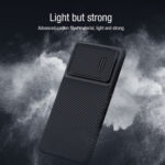 For Xiaomi 13 Pro NILLKIN Synthetic Fiber Camshield Phone Case(Black)