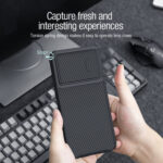 For Xiaomi 13 Pro NILLKIN Synthetic Fiber Camshield Phone Case(Black)