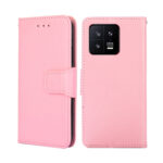 For Xiaomi 13 Crystal Texture Leather Phone Case(Pink)