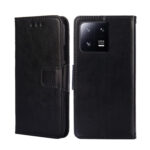 For Xiaomi 13 Pro Crystal Texture Leather Phone Case(Black)