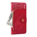 For Xiaomi 13 Zipper Bag Leather Phone Case(Red)