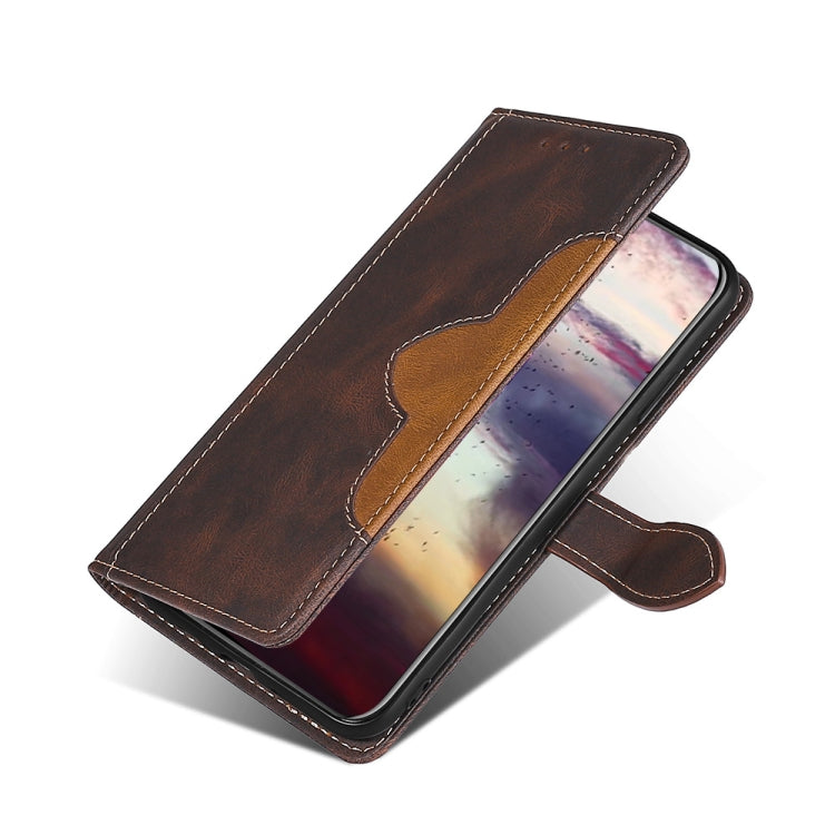 For Xiaomi Redmi K60 / K60 Pro Skin Feel Magnetic Buckle Leather Phone Case(Brown)