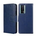 For Xiaomi Redmi K60 / K60 Pro Crystal Texture Leather Phone Case(Royal Blue)