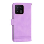 For Xiaomi 13 Dierfeng Dream Line TPU + PU Leather Phone Case(Purple)