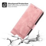 For Xiaomi 13 Dierfeng Dream Line TPU + PU Leather Phone Case(Pink)