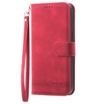 For Xiaomi 13 Dierfeng Dream Line TPU + PU Leather Phone Case(Red)