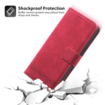 For Xiaomi 13 Dierfeng Dream Line TPU + PU Leather Phone Case(Red)