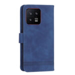 For Xiaomi 13 Dierfeng Dream Line TPU + PU Leather Phone Case(Blue)