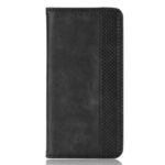 For Xiaomi Redmi K60 5G / K60 Pro Magnetic Buckle Retro Texture Leather Phone Case(Black)