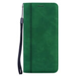 For Samsung Galaxy S20 Frosted Business Magnetic Horizontal Flip PU Leather Case with Holder & Card Slot & Lanyard(Green)