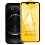 For iPhone 12 / 12 Pro 9D Full Glue Full Screen Tempered Glass Film