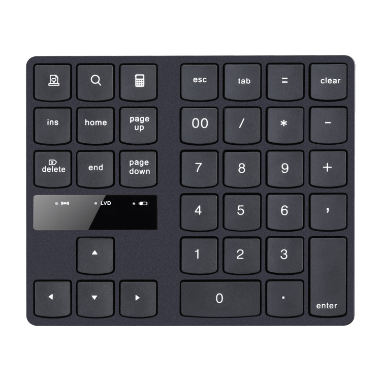 533 35 Keys 2.4G Ultra-thin Design Wireless Charging Digital Keyboard