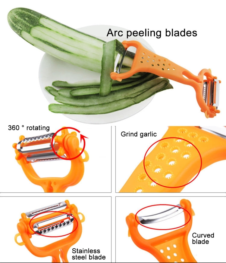 Portable Fruits and Vegetables Peeler Apple Cucumber Potato Skinner