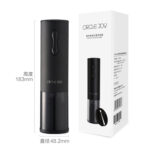 Original Xiaomi Youpin Circle Joy Super Touch Mini Electric Wine Opener(Black)