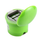 2 PCS Multi-purpose Mini Kitchen Tool Vegetable Garlic Manual Slicer Cutter Chopper Random Color Delivery