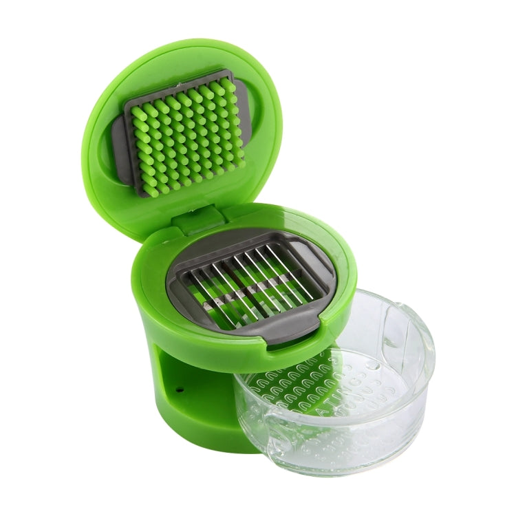 2 PCS Multi-purpose Mini Kitchen Tool Vegetable Garlic Manual Slicer Cutter Chopper Random Color Delivery