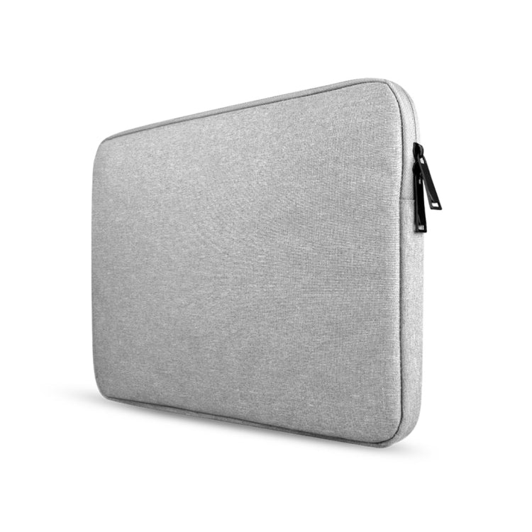 For 13 inch and Below Universal Wearable Oxford Cloth Soft Business Inner Package Laptop Tablet Bag(Grey)