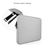 For 13.3 inch and Below Universal Wearable Oxford Cloth Soft Business Inner Package Laptop Tablet Bag(Grey)