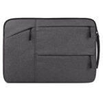 Universal Multiple Pockets Wearable Oxford Cloth Soft Portable Simple Business Laptop Tablet Bag, For 13.3 inch and Below Macbook, Samsung, Lenovo, Sony, DELL Alienware, CHUWI, ASUS, HP (Grey)