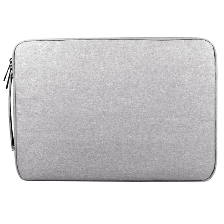 Universal Multiple Pockets Wearable Oxford Cloth Soft Portable Simple Business Laptop Tablet Bag, For 13.3 inch and Below Macbook, Samsung, Lenovo, Sony, DELL Alienware, CHUWI, ASUS, HP (Light Grey)