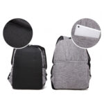 Universal Multi-Function Canvas Laptop Computer Shoulders Bag Leisurely Backpack Students Bag, Small Size: 37x26x12cm, For 13.3 inch and Below Macbook, Samsung, Lenovo, Sony, DELL Alienware, CHUWI, ASUS, HP(Black)