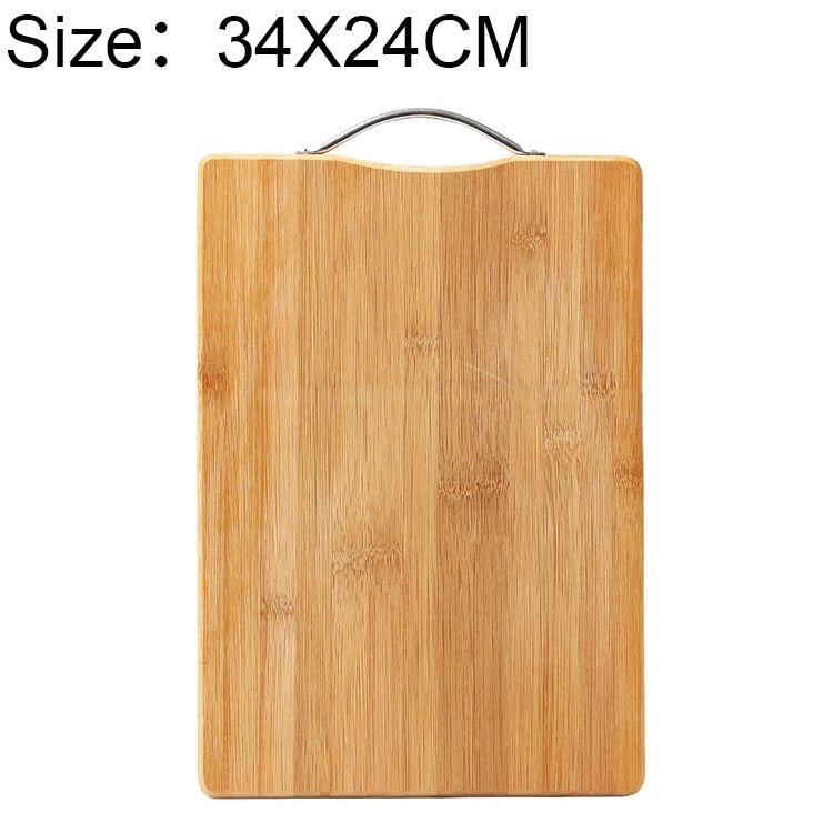 Kitchen Rectangular Bamboo Chopping Block Thickening Cutting Board,  Size: 34cm x 24cm
