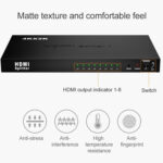 1 x 8 Full HD 1080P HDMI Splitter with Switch, Support 3D & 4K x 2K