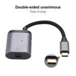 4K USB-C / Type-C to Mini DisplayPort 1.4 + PD Data Sync Adapter Cable