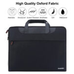 HAWEEL 15.6inch Laptop Handbag, For Macbook, Samsung, Lenovo, Sony, DELL Alienware, CHUWI, ASUS, HP, 15.6 inch and Below Laptops(Black)