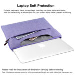 HAWEEL 15.6inch Laptop Handbag, For Macbook, Samsung, Lenovo, Sony, DELL Alienware, CHUWI, ASUS, HP, 15.6 inch and Below Laptops(Purple)