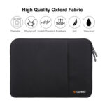 HAWEEL 13.0 inch Sleeve Case Zipper Briefcase Laptop Carrying Bag, For Macbook, Samsung, Lenovo, Sony, DELL Alienware, CHUWI, ASUS, HP, 13 inch and Below Laptops(Black)