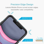 For iPhone 11 / XR 0.26mm 9H 2.5D Tempered Glass Film