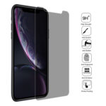 For iPhone 11 / XR 9H 3D Privacy Anti-glare Non-full Screen Tempered Glass Screen Protector