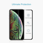 For iPhone 11 Pro Max / XS Max 9H  10D Full Screen Tempered Glass Screen Protector (Black)