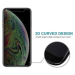 For iPhone 11 Pro Max / XS Max 9H 3D Privacy Anti-glare Non-full Screen Tempered Glass Screen Protector