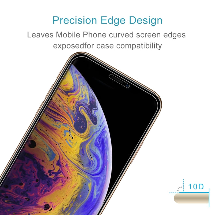 For iPhone 11 Pro / XS / X Anti-scratch 9H 9D Full Screen HD Tempered Glass Film