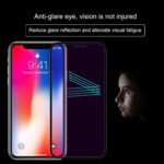 For iPhone 11 Pro / XS / X Anti-scratch 9H 10D Full Screen Purple-ray Tempered Glass Film