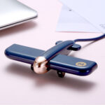 3life-308 5V 0.5A 4 USB Interfaces Air Force One Extender HUB Data Hub (Blue)