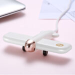 3life-308 5V 0.5A 4 USB Interfaces Air Force One Extender HUB Data Hub (White)