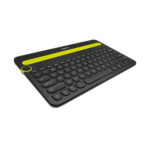 Logitech K480 Multi-device Bluetooth 3.0 Wireless Bluetooth Keyboard with Stand (Black)