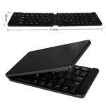 B05 USB Charging Portable Mini Folding Bluetooth Wireless Keyboard (Black)