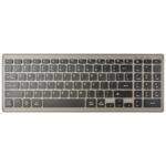 168 2.4Ghz + Bluetooth  Dual Mode Wireless Keyboard Compatible with iSO & Android & Windows