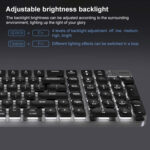 Original Xiaomi Youpin MWWMKP01 102 Keys MIIIW Wireless Dual-mode Low Axis Mechanical Keyboard PRO, Blue Shaft Version