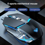 AULA S20 Wired Gaming Breathing Light Mouse